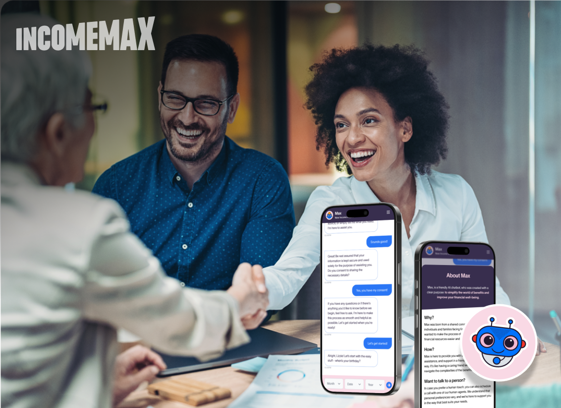 IncomeMax Advisor "Max" - undefined case study preview by AE Studio